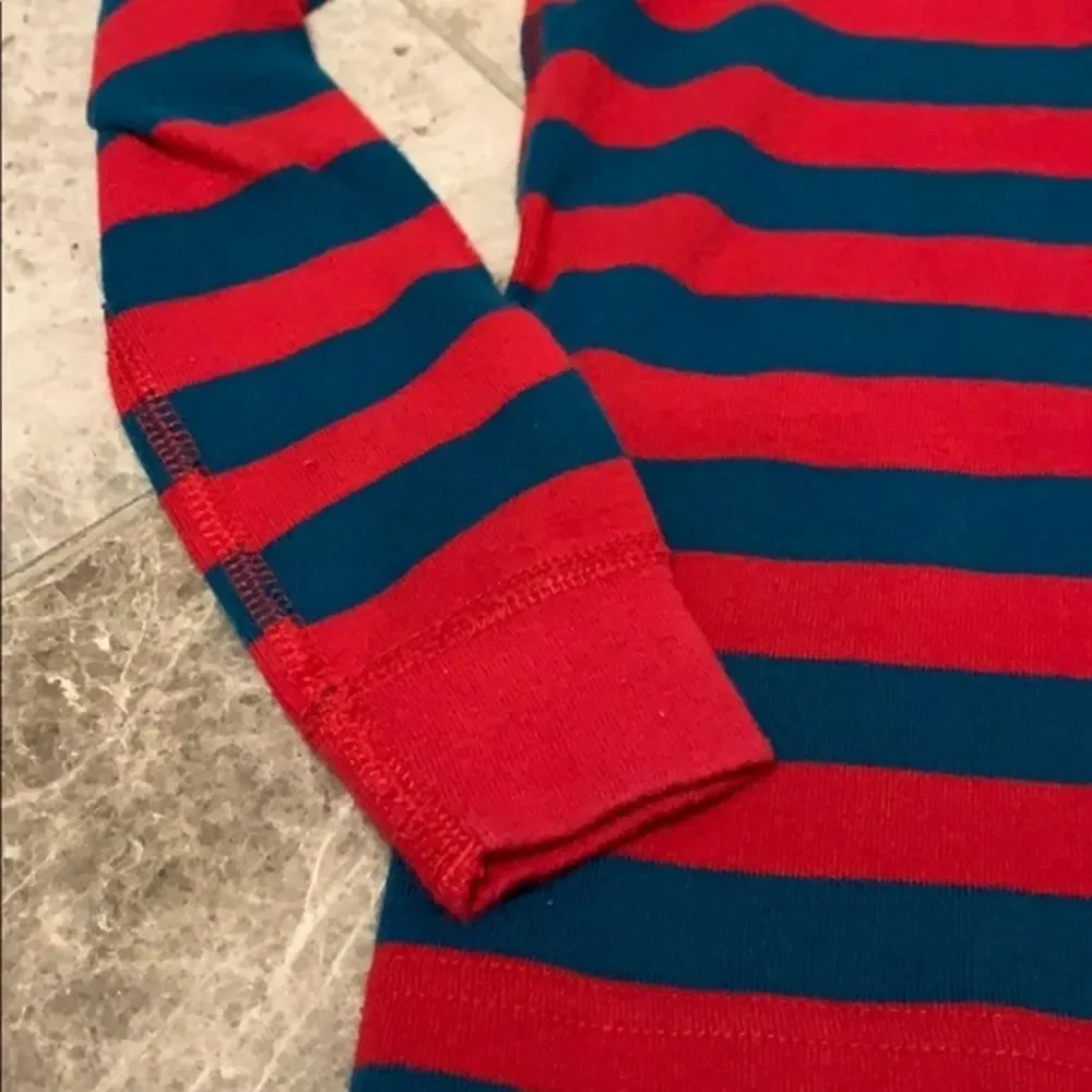 Hanna Andersson Striped Long Sleeve T-shirt Tee Top Size 120
